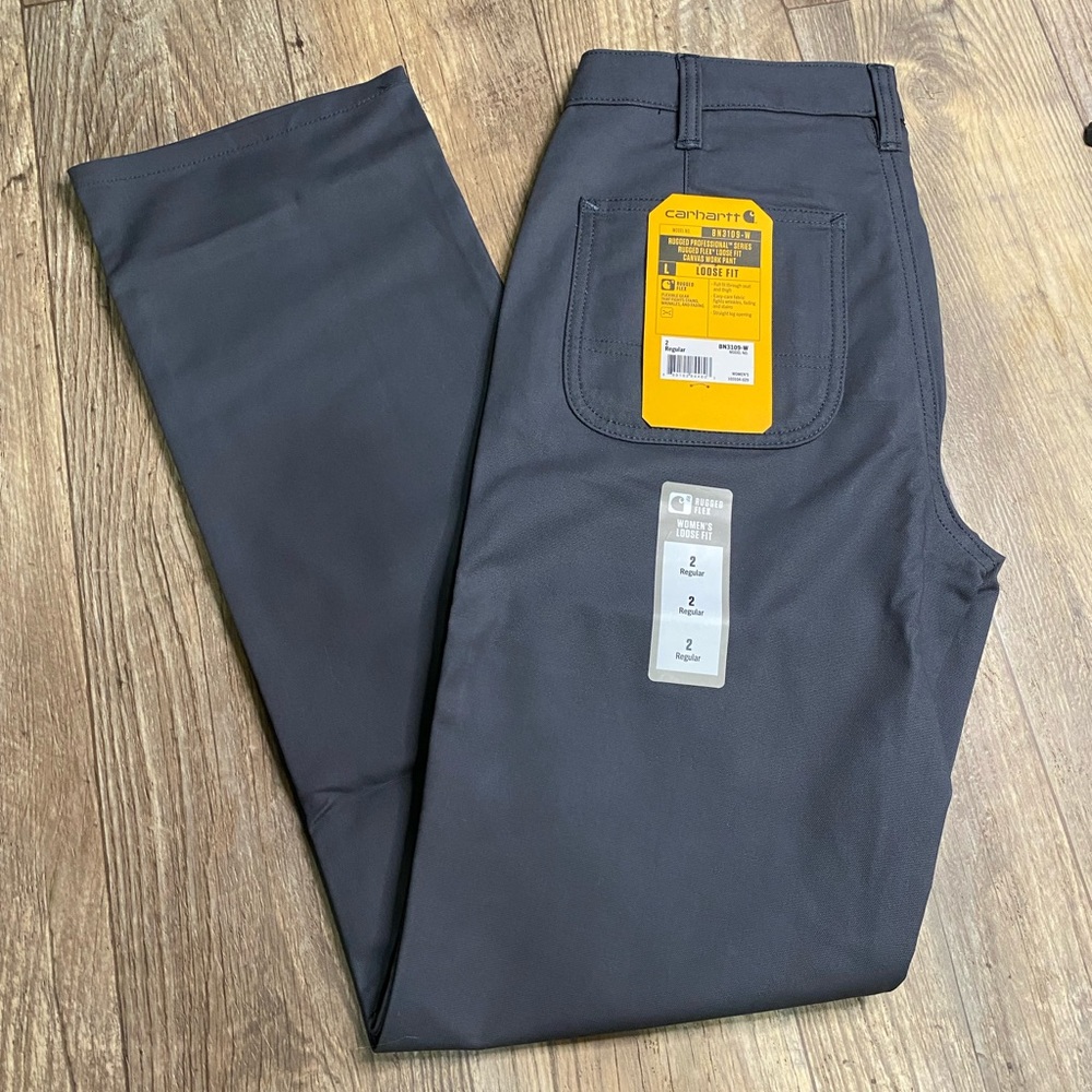 Carhartt rugged flex canvas work pants